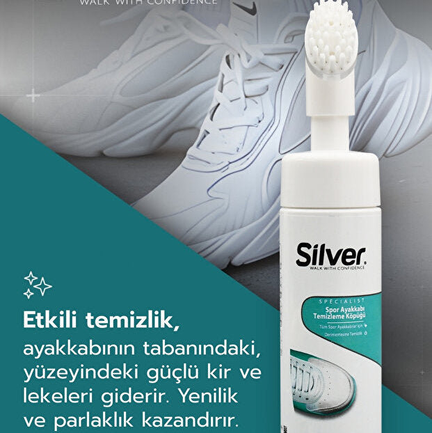 Fırçalı Ayakkabı Bakım Köpüğü