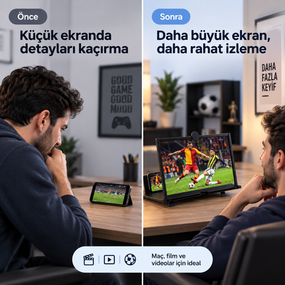 Morilan Telefon Ekran Büyüteci