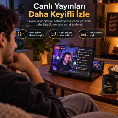 Morilan Telefon Ekran Büyüteci